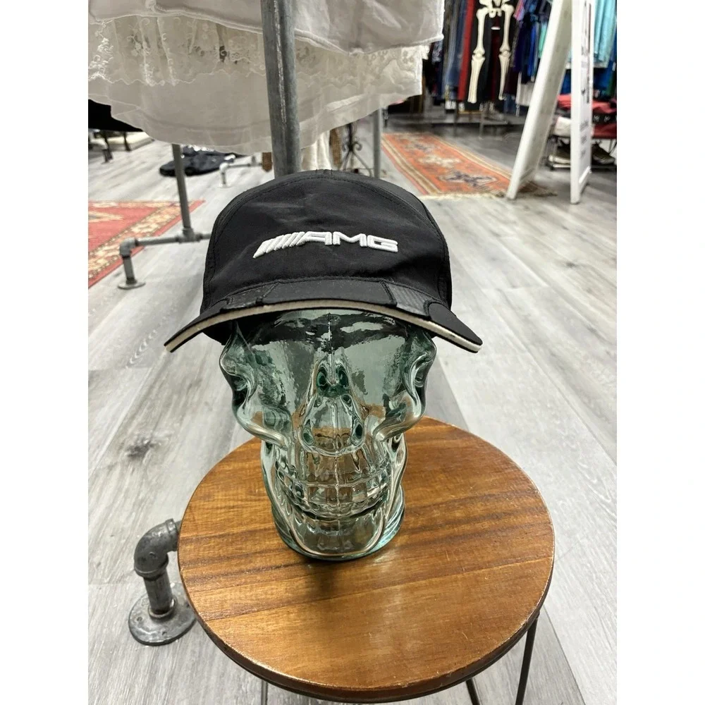 AMG Driving Academy Cap Mercedes AMG Black Adjustable Hat OS